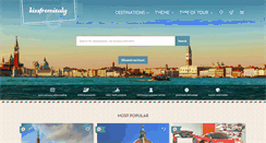 Desktop Screenshot of kissfromitaly.com